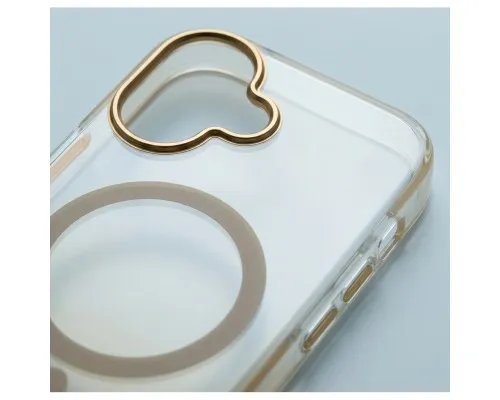 Чохол до мобільного телефона BeCover FIBRA Shock-Proof MagSafe Apple iPhone 17 Gold (715444)