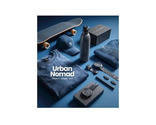 Зошит Школярик Urban Nomad 60 аркушів клітинка (060-3677K)