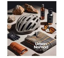 Зошит Школярик Urban Nomad 60 аркушів клітинка (060-3677K)