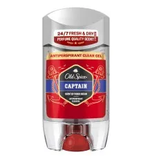 Антиперспірант Old Spice Captain Прозорий гелевий 70 мл (8006530030397)