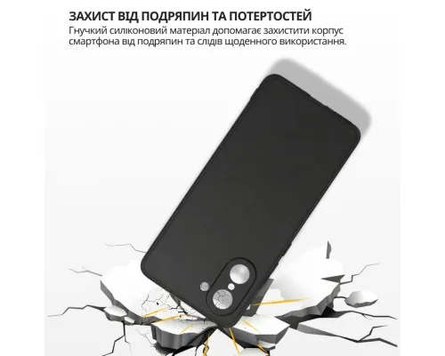 Чохол до мобільного телефона BeCover Silicone OnePlus Nord CE 5 5G Black (715696)