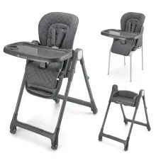 Стілець для годування Kinderkraft Tulo Grey (5902533928798)