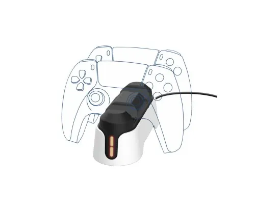 Зарядний пристрій Trust GXT 228 for PS5 White (25597)