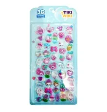 Стікер-наклейка Tiki Wiki Набір 3D-наліпок серії Crystal – Тікі фантазія (25ESE009-01)
