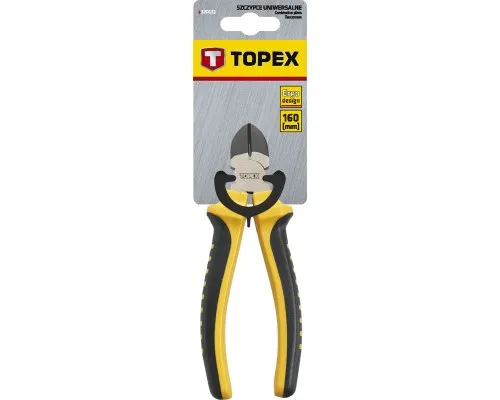 Кусачки Topex бічні, 180 мм (32D107)