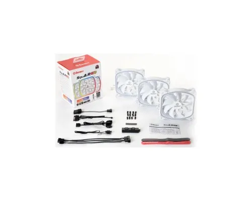 Кулер до корпусу Enermax SQUA RGB WHITE 3x 120 mm (3 PACK) (UCSQARGB12P-W-BP3)