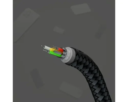 Дата кабель USB-C to USB-C 1.0m Belkin (CAB011BT1MBK)