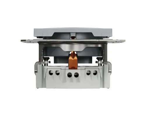 Розетка Schneider Electric ASFORA сталь (EPH2900162)