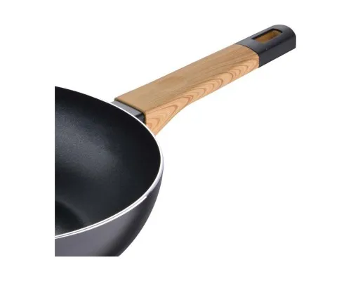 Сковорода Bergner Wok Earth Black 28 см (BG-34627-BK)