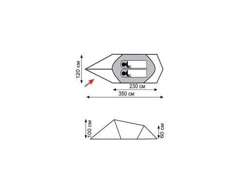Намет Tramp Bike 2 ver.2 Green (UTRT-020-green)