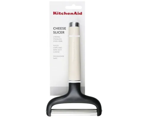 Кухонний ніж KitchenAid Coreline для сиру, 20,3 см, кремовий (KAG133OHACE)