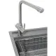 Мийка кухонна GRANADO Optimal Estella grafito (+ змішувач Badalona LUX inox + дозатор Redondo inox + кошик+дошка) (ksg0209)
