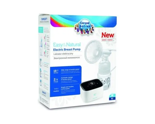 Молоковідсмоктувач Canpol babies електричний Easy&Natural (12/207)