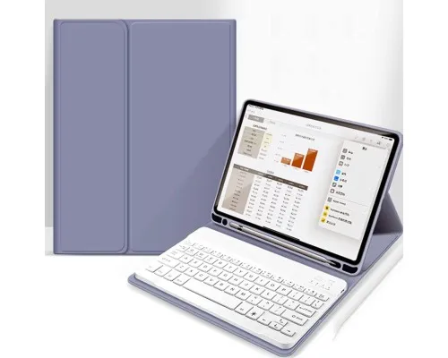 Чохол до планшета BeCover with keyboard Apple iPad Pro 13" M4 2024 Purple (713007)