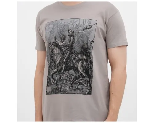 Футболка Sol's Imperial Knight Death and the Devil світло-сірий L (11500380/394L)