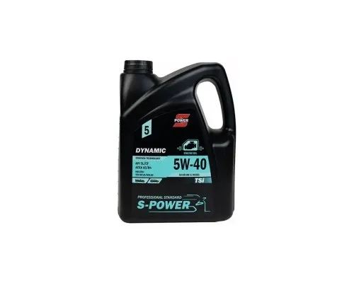 Моторна олива S-POWER DYNAMIC TSi 5W-40 5л