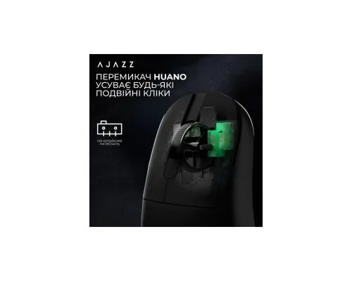 Мишка Ajazz AJ179PRO Wireless/Bluetooth/USB Charging Dock Black (AJ179-PRO-B)