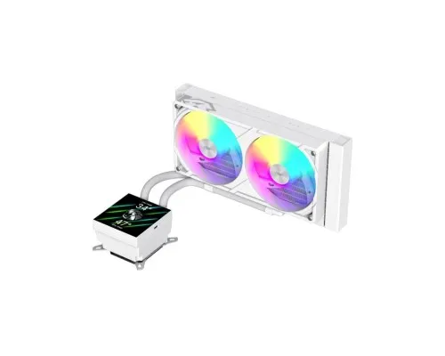 Система рідинного охолодження Gamemax GLACIER 240 LCD WH