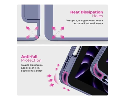 Чохол до планшета Armorstandart Y-Type PEN Xiaomi Redmi Pad 2 Purple (ARM87411)