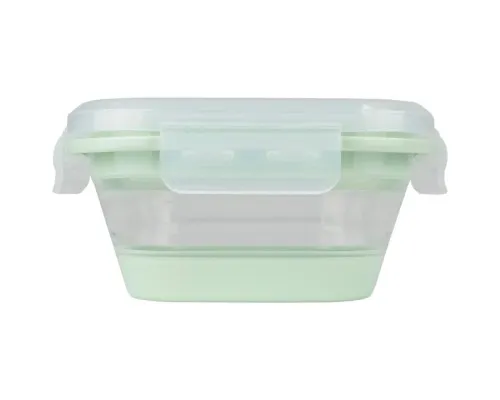 Харчовий контейнер Tribe Collapsible Container 500 мл силіконовий mint (T-FF-0027-mint)