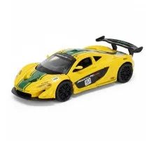 Машина TechnoDrive McLaren P1 жовтий 124 (250943MLP1YW)