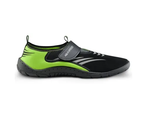 Аквашузи Aqua Speed Aqua Shoe Model 642-27A чорний, сірий, жовтий 37 (5908217675972)