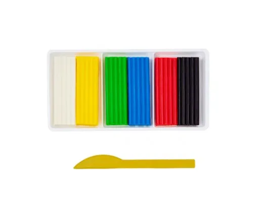 Пластилін 1 вересня Classic 6 кольорів 120 г (540653)
