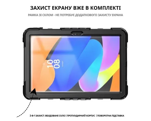 Чохол до планшета BeCover FortTab Lenovo Tab TB-311FU 10.1" Black (715642)