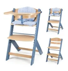 Стілець для годування Kinderkraft с подушкой Enock Nordic Breeze (5902533929719)