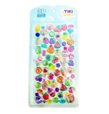 Стікер-наклейка Tiki Wiki Набір 3D-наліпок серії Crystal – Тікі фрукти S2 (25ESE009-09)