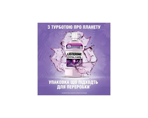 Ополіскувач для порожнини рота Listerine Total Care 250 мл (3574661104522/3574661057071)