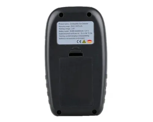 Газоаналізатор Wintact горючих газів + термометр WT8823 (WT8823)