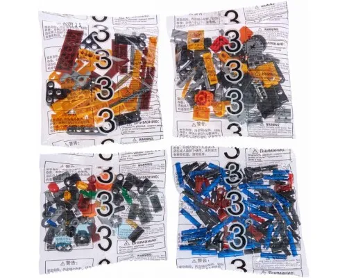 Конструктор ZIPP Toys Потяг DPK32 з рельсами, жовтий на радіокеруванні (98253)