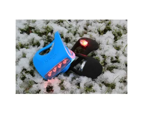 Задня велофара Knog Frog Strobe Rear 2.5 Lumens Black (11928)