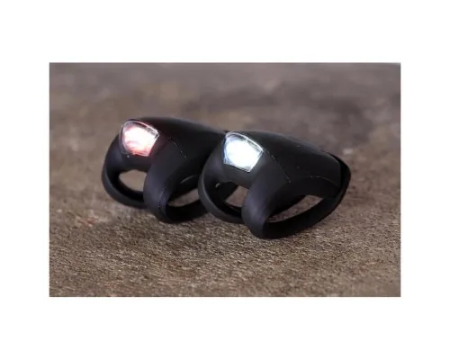 Задня велофара Knog Frog Strobe Rear 2.5 Lumens Black (11928)