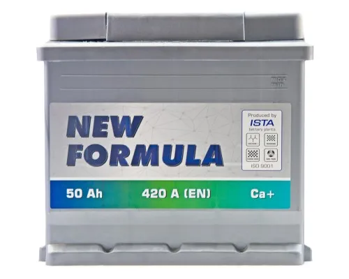 Акумулятор автомобільний NEW FORMULA 50Ah (+/-) 420EN (5502202210)