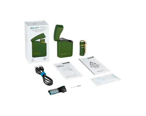 Ліхтар Olight Baton 4 Premium OD Green (0.0000.0859)