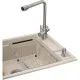 Мийка кухонна GRANADO Optimal Estella terra (+ змішувач Badalona LUX inox + дозатор Redondo inox + кошик+дошка) (ksg0203)