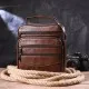 Сумка Vintage Чоловіча з натуральної шкіри Коричнева (21275)