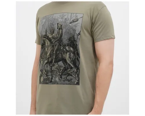 Футболка Sol's Imperial Knight Death and the Devil хакі L (11500268/394L)