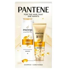Набір косметики Pantene Pro-V Інтенсивне відновлення Шампунь 400 мл + Бальзам-ополіскувач 220 мл (8006530042369)