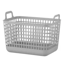 Кошик для зберігання Ardesto 33x22.5x25.2 см Сірий 12.5 л (ARHC2512GG)