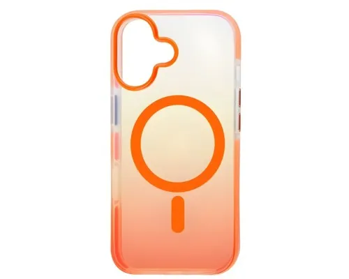 Чохол до мобільного телефона BeCover FIBRA Shock-Proof MagSafe Apple iPhone 17 Orange (715446)