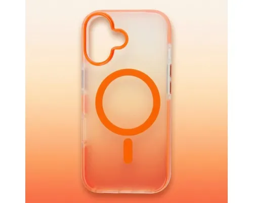 Чохол до мобільного телефона BeCover FIBRA Shock-Proof MagSafe Apple iPhone 17 Orange (715446)