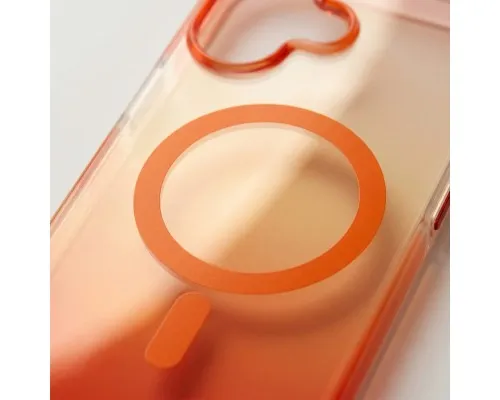 Чохол до мобільного телефона BeCover FIBRA Shock-Proof MagSafe Apple iPhone 17 Orange (715446)