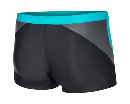 Плавки Aqua Speed Dario 346-32 темно-сірий, бірюзовий XL (5908217662415)