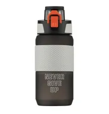 Пляшка для води Ardesto Motion 600мл, пластик, чорний (AR2260ML)