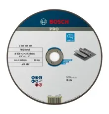 Круг відрізний Bosch Professional, для металу, 180×3×22.23 mm (2.608.603.167)