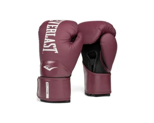 Боксерські рукавички Everlast Elite 2 Boxing Glove P00003303 бордовий 16 унцій (009283624033)
