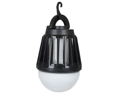 Ліхтар Bo-Camp + знищувач комах Atom WP Rechargable 180 Lumen Black (5818804) (DAS303870)